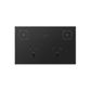KONEC, Zigbee, Double Smart Power Point, BLACK plastic, Capactive touch buttons with Blue LED indicators, USB C port for device charging, 110-240V, 2x 10A, Gateway req.