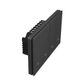 KONEC, Zigbee, 4 Gang Smart Light Switch, Plastic BLACK, Large Buttons (NDIS approved) with Blue LED indicator, 110-240V, Max. 16A, Gateway req.