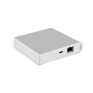 KONEC, Zigbee Smart gateway receiver, RJ45 connection to network, 5V DC (USB C), Max 128 devices, 90 x 90 x 23mm
