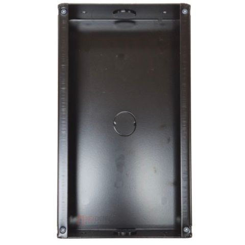 AIPHONE, IX Series, Metal back box for IX-DVF-P series flush mount door stations