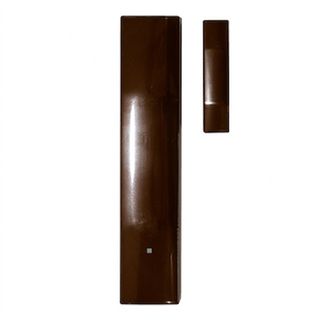 DIGIFLEX, Wireless reed switch/shock sensor/external input, For doors/windows, Surface mount, BROWN, Suits RF120 & RF121 receivers & Sol 6000, 433MHz, REQ. PANEL FIRMWARE V2.53.18