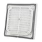 ALLBRO, Vent for Allbrox products with rain hood. High quality polycarbonate. Rubber seal fitted for water protection.