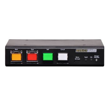 REDBACK, Warning Tone generator, Alert and Evac, Open collector switching, Output level control, 1/2 Rack design, 24 V DC  0.5 A - POWER SUPPLY NOT INCLUDED