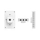 TP LINK, WIFI 7 Access Point, Omada Mesh, 2.4 GHz (688Mbps) & 5GHz (2.88Gbps), 1x 2.5G uplink port, 1x 2.5G LAN port (POE pass through), 2x 1G LAN ports, 48V POE, Wall mount, 143x86x40mm