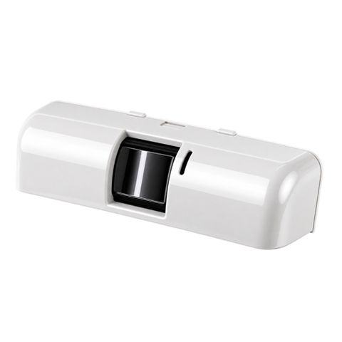 TAKEX, Detector, WHITE, Request to exit PIR, 2m - 7.4m selectable coverage (dependant on mounting height), 4.5m max mount height, 10.5-28V DC or 12-24V AC, 40mA AC, 70mA DC.