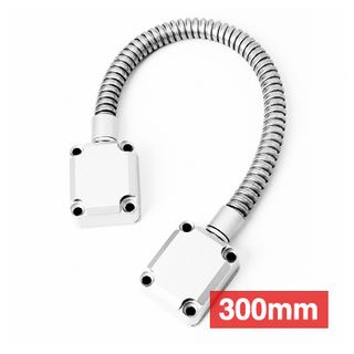 NETDIGITAL, Power transfer, Armoured door loop, 300mm length, Alloy box ends, EFCO style