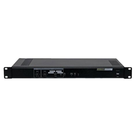 REDBACK, PA Mixer Amplifier, 1RU rack mount, 60W, Outputs 100V line, Single Zone, 5 selectable sources with 1 balanced mic input, 4 stereo inputs, VOX muting circuit, 240v.