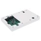 REDBACK, Master wallplate for Redback Source controllers, 7" touchscreen, WHITE, surface mount, RJ45 connection to Mixer.