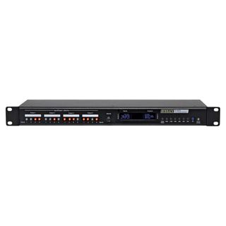 REDBACK, 4x4 Matrix Mixer, 1RU rack mount, 100V line, 4 Zone, 4 selectable sources, 4 stereo/Mic inputs, 240v.