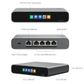 TP LINK, Omada Gateway router, 2.5Gbps throughput, 1x 2.5G WAN port, 4x 1G LAN ports, Load Balancing, OMADA cloud management, Bluetooth, Quad Core CPU, 2.5" touch screen, desk mount, PSU included