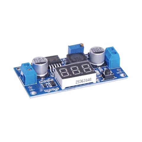 NETDIGITAL, Voltage converter, Step up, DC-DC, 3-34V DC input, 4-35V DC output, with digital display