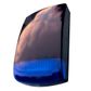 NETDIGITAL, Siren strobe combination unit, Black with LED, Slightly curved front, Dual tamper switch, 205 x 131 x 36mm, 105dB at 100cm, 12V DC, Siren 80mA, Strobe 50mA.