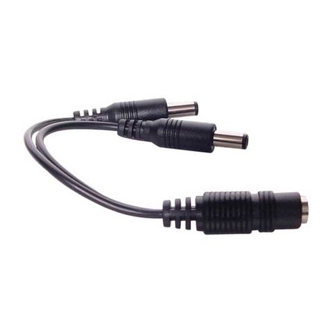NETDIGITAL, DC splitter, 2.1mm jack, Female to 2x Male, 200mm lead.