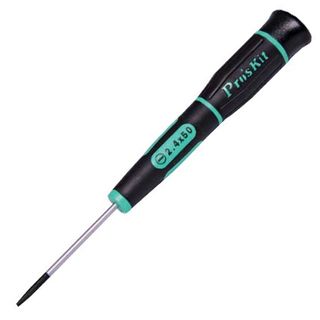 PROS KIT, Terminal Screwdriver, 2.4mm Flat Blade, 50mm shaft.