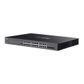 TP LINK, Omada 24 port POE gigabit managed switch, Rack or Desk mount, Steel case, 24x Gigabit POE+ ports, 4x 10G SFP+ ports, 384W total power budget.