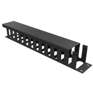 PSS, 1U Cable Management with cap, Suits all cabinets.