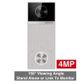 HIKVISION, Surface mount IP door station, Stand alone or link to monitor, Single call button, 4MP camera, Mifare reader & Bluetooth, 150 degree view, Aluminium finish, IP65, Wi-Fi, POE, 12V DC.