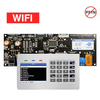 VISION, MyAlarm MY816, Upgrade kit, Includes MY816P PCB & CP747WH HORIZONTAL keypad with Wi-Fi.