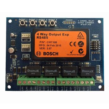 BOSCH, Solution 6000, Output expansion module, 4 way relay, Suits Solution 6000