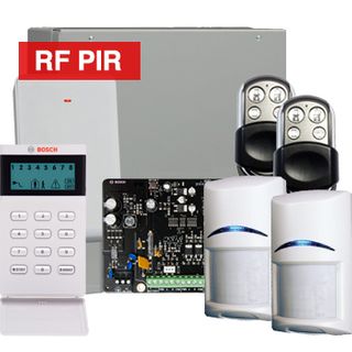 BOSCH, Solution 3000, Wireless Alarm kit, Includes ICP-SOL3-P panel, IUI-SOL-ICON LCD keypad, 2x RFPR-12 Wireless PIR detectors, B810 Wireless receiver, 2x HCT4UL transmitters,