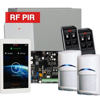 BOSCH, Solution 3000, Wireless Alarm kit, Includes ICP-SOL3-P panel, 7" Touchscreen keypad, 2x RFPR-12 Wireless PIR detectors, B810 Wireless receiver, 2x RFKF-FB transmitters,