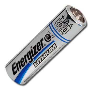 BATTERY, Energizer AA size lithium