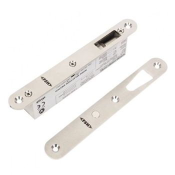 FSH, EcoLock, Dropbolt, Mortice mount, ROUND edge, Monitored, 1000kg holding force, 35kg pre load,  12V DC, 290mA (max), 15mA (sleep-mode)