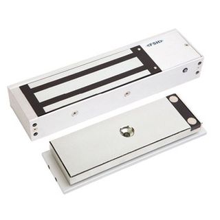 FSH, Electromagnetic lock, High Security, Single door, Surface mount, Monitored, 580kg holding force, 4 hour fire rated, Full size, 268(L) x 73(H) x 40(D)mm, 12VDC/24VDC, 590/290mA