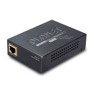 PLANET, Single port Ultra POE injector, 1x 10/100/1000Mbps port, 60W output (max), 95(W) x 26(H) x 70(D)mm, 56V DC, Includes external power adaptor