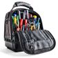 VETO PRO PAC, Contractor Series, Large HVAC technician tool bag, Closed style, 20 tiered pockets, 2 zippered pockets, Weather resistant base & fabric, 254(L) x 203(W) x 318(H)mm