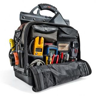 VETO PRO PAC, Laptop Series, Extra-large HVAC technician laptop tool bag, Closed style, 58 tiered pockets, 4 zippered pockets, Weather resistant base & fabric,  419(L) x 241(W) x 514(H)mm