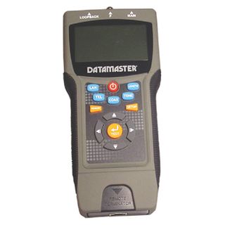 DATAMASTER, Hand held Cat5 LAN Tester, Professional, LCD Display, easy to read status, Tests & displays length of Lan & Coaxial cables