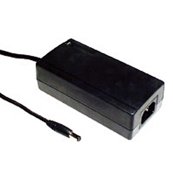 POWERMASTER, 42D Series, Switch mode power supply, 12V DC, 3.5 amp, Regulated, 2.5mm DC plug, Centre positive