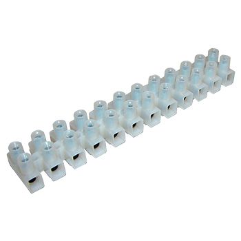 TERMINAL Block, 12 way 6A @ 450V,