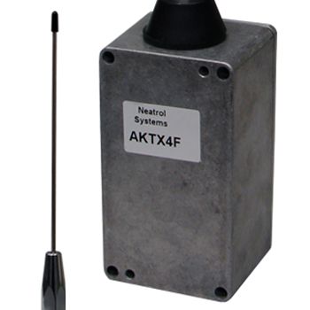 AIRKEY, Transmitter, Four channel fixed, Maximum security, 64 bit rolling key encription, With alloy case, IP65,