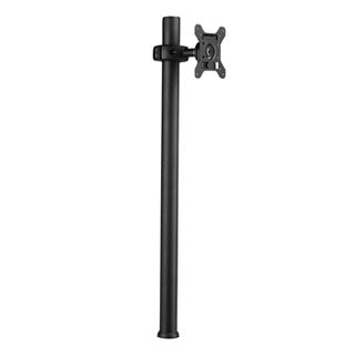 ATDEC, Spacedec, Monitor bracket, Double donut pole, Desk mount, Black, Suits LCD from 12" (30cm) - 24" (61cm), 11.5kg holding force per LCD, With desk clamp & bolt through options,