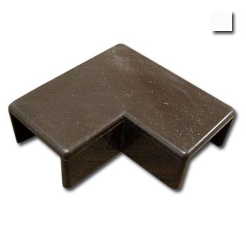 AUSSIEDUCT, 16 x 10mm, Flat angle, White,