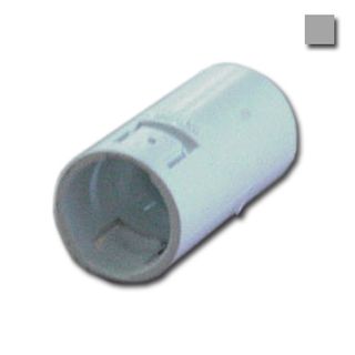 AUSSIEDUCT, Rigid to flexible conduit coupling, 20 mm, Grey,