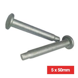 PROLOK, Security screw, Fastdrive, 5 x 50mm, 1 way, Galvanised, Pack of 100,