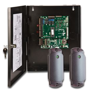 KERI, PXL Tiger II series, Access control kit, Keri MS format, Inc. PXL500P controller, SB593 satellite expansion module & 2x MS3000X readers, Up to 10000 users, 3600 event buffer, 32 time zones,