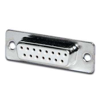 NETDIGITAL, Data connector, 15 pin female, Gold plated brass contacts, Low contact resistance, 1A