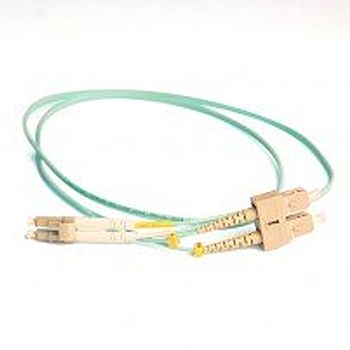 GARLAND, Fibre, Patch lead, Duplex, LC-SC, OM3, 2mtr,