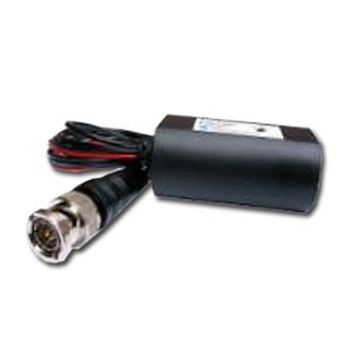 EQL, Teleconnect, Balun, 1x Video + Power + PTZ  control,  Wall mountable slim line case, BNC male (100mm lead) to RJ45, Passive,