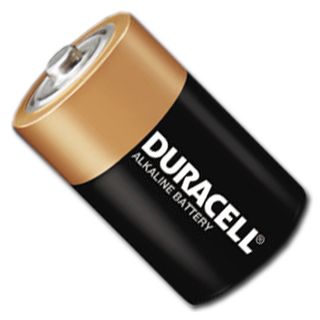 BATTERY, D size alkaline,