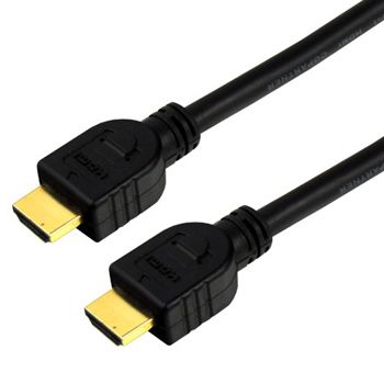 DEKK, HDMI interface lead, Metal HDMI plug to Metal HDMI plug, 10.0m cable length, "No noise" construction, Full HDTV 1080p, Ver. 1.4,