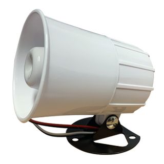 ULTRA, Siren speaker combination unit, Includes 6 Ohm reflex horn speaker and 110dB siren, 14V DC,