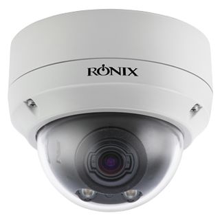 RONIX, HD-IP vandal dome camera, IR, WDR, 2.3MP/Full HD 1080p 1/2.9" CMOS, 3X (3.0 - 9.0mm) megapixel AF AI zoom lens, Day/Night (ICR), 0.0008Lux (sens-up), IP68 & IK10, Tri axis, 12V DC/24V AC, POE,