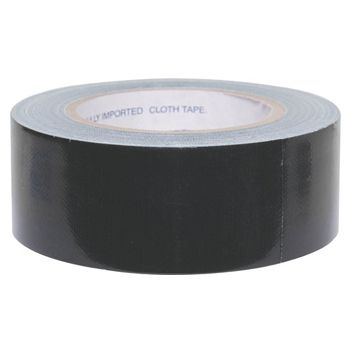 NETDIGITAL, Gaffer tape, Quality waterproof adhesive cloth tape, 48mm width, 20m roll, Black,