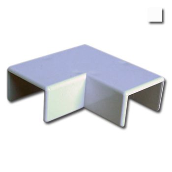 AUSSIEDUCT, 25 x 16mm, Flat angle, White,
