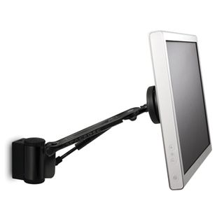 ATDEC, Spacedec, Monitor bracket, Swing arm, Wall mount, Black, Suits LCD from 12" (30cm) - 24" (61cm), 9kg holding force,